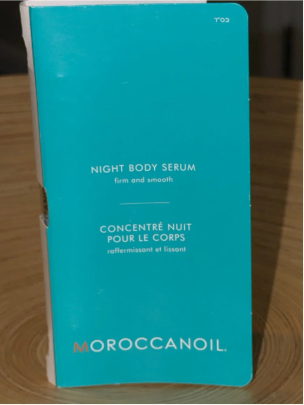 Moroccanoil Women's Night Body Serum Sample Size Turquoise White
